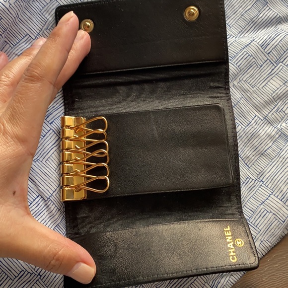❤️Chanel Keyholder-excellent condition -🤩 caviar - Picture 7 of 12